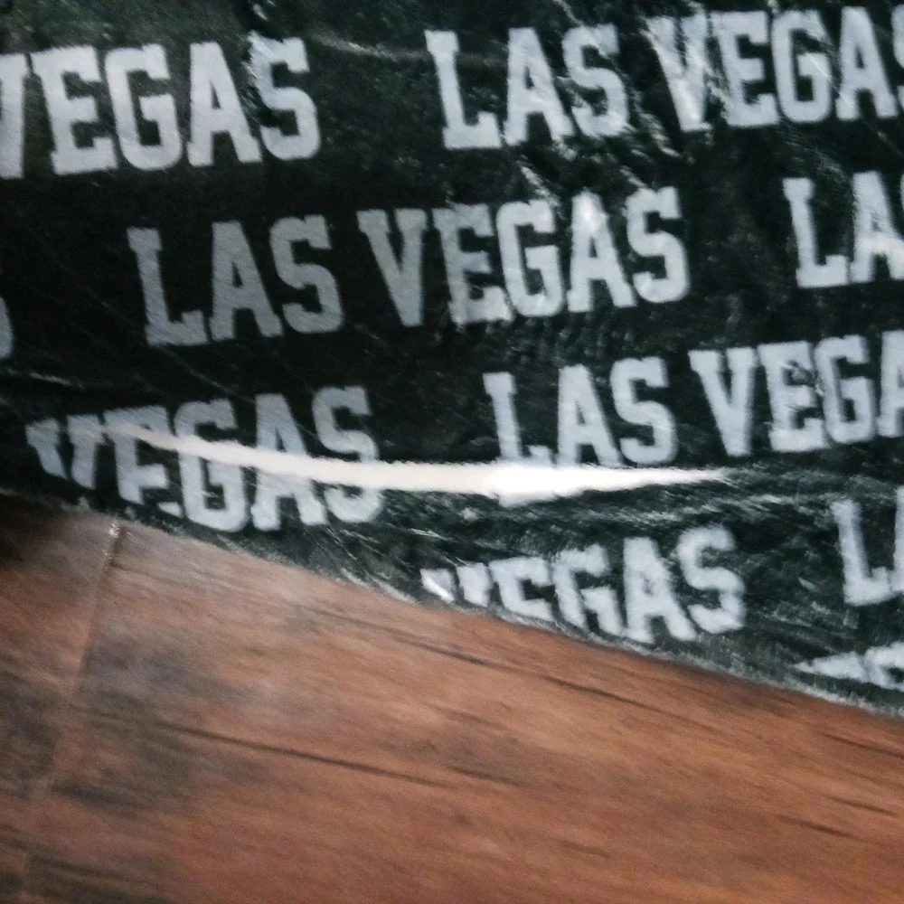 Las Vegas Raiders Immanuel 59 Custom Fleece Throw Blanket 50x40 Black Silver